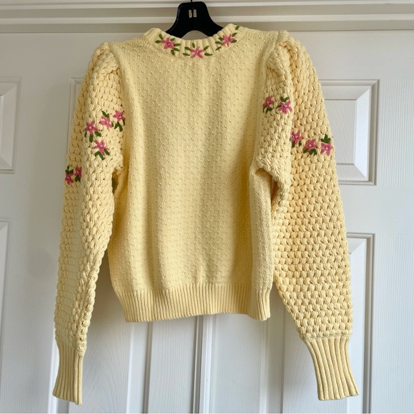 LOVESHACKFANCY Embroidered Sweater - Picture 13 of 16